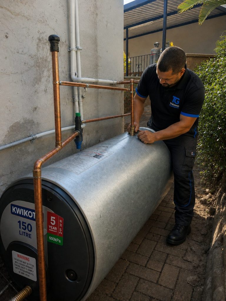 Cape Town plumbing project completed by Thermo Plumbing